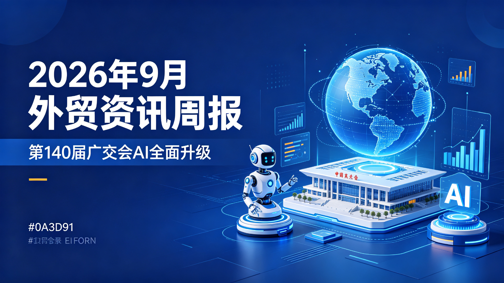 2026年9月外贸资讯周报：第140届Canton FairAI全面升级，外贸进入智能获客时代