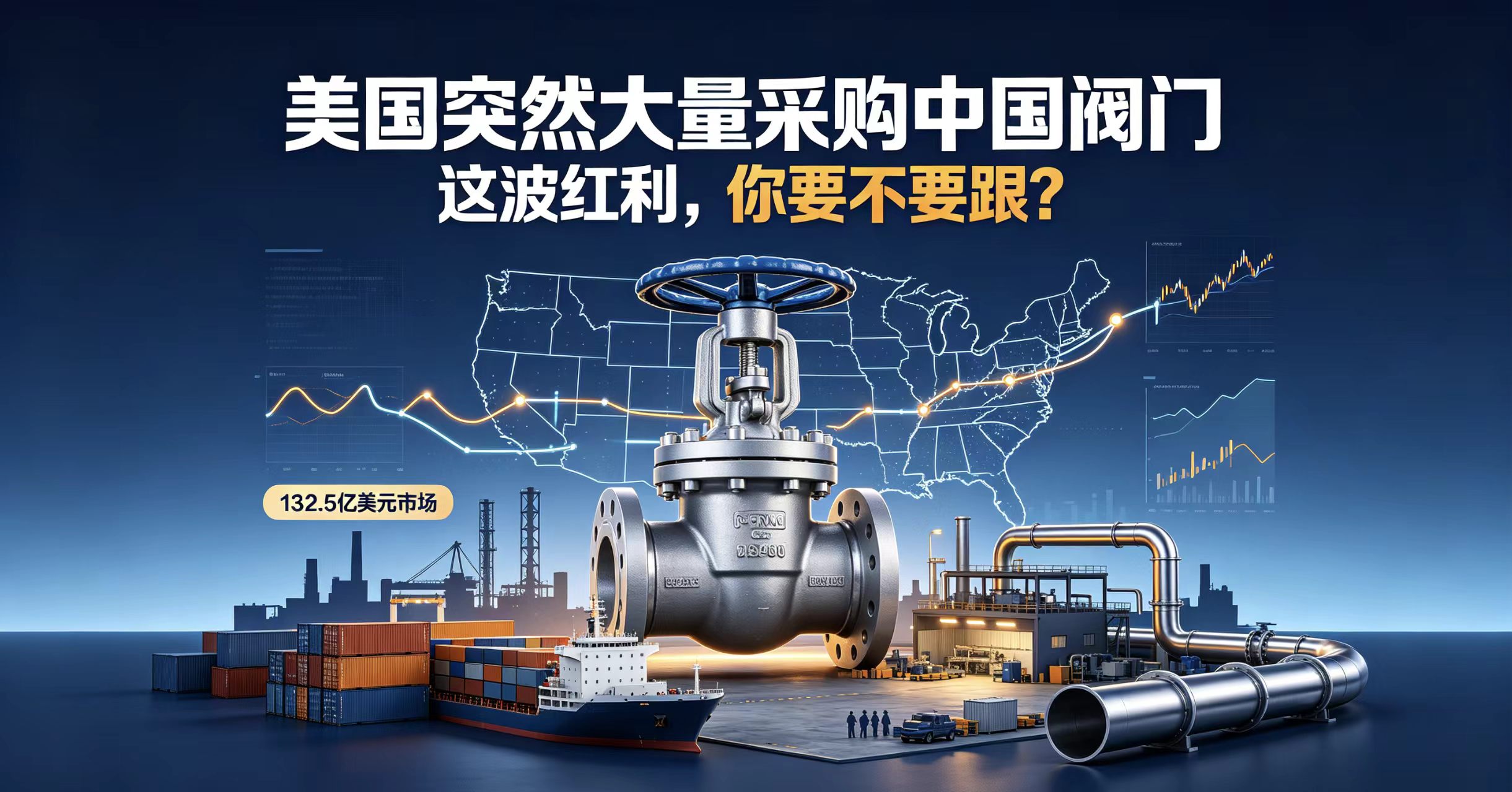 美国突然大量采购中国阀门：这波红利，你要不要跟？